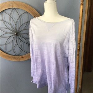 Women’s lilac ombré tunic